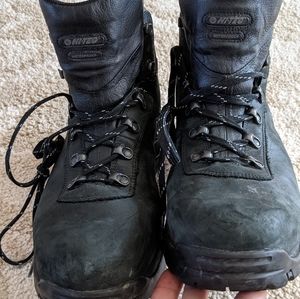 Black Hi-Tec Work Boots